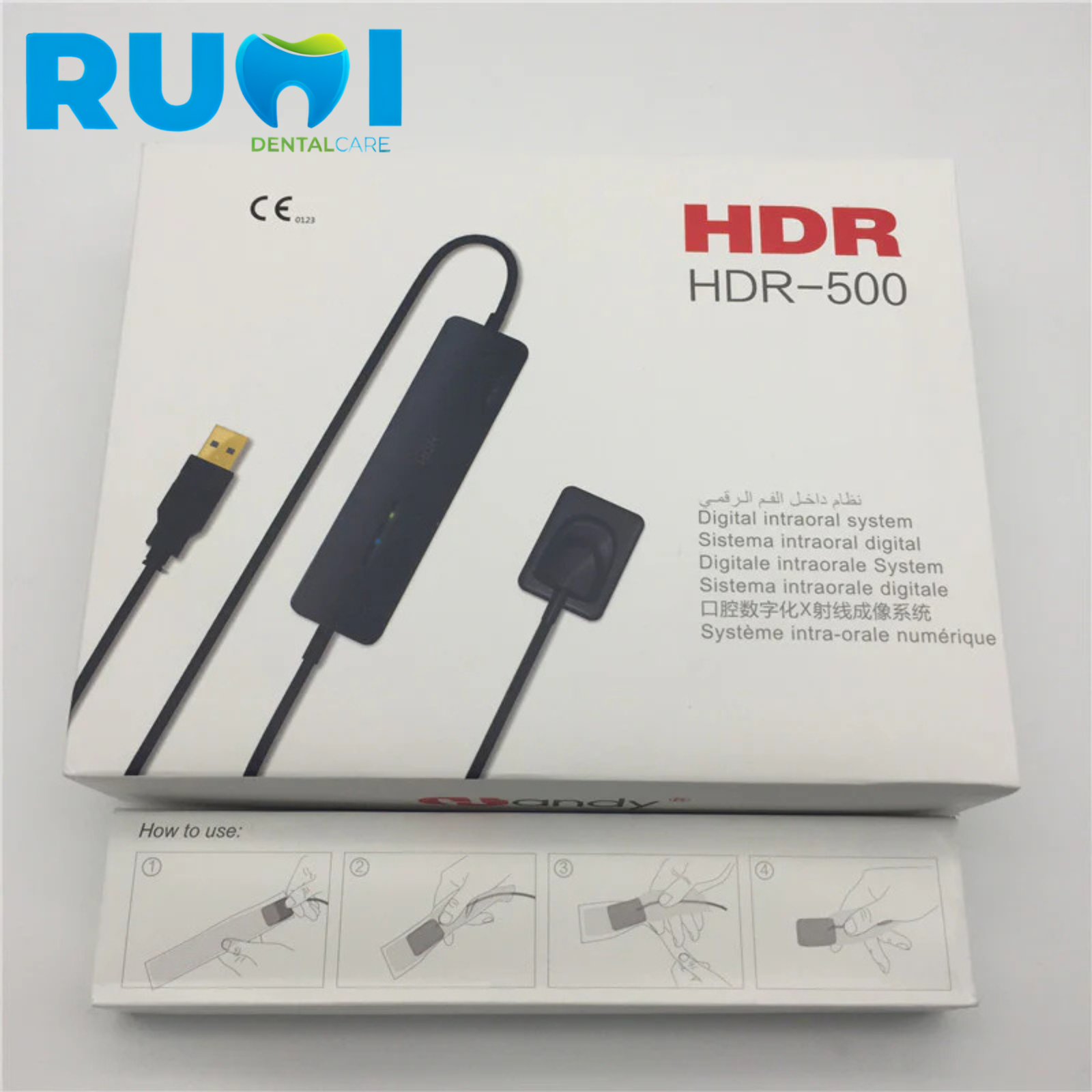 Dental X-ray sensor HDR-500/600 Digital X Ray Imaging Sensor/Handy Intraoral Sensor - HDR Dental Imaging Sensor for X-Ray - Image 4